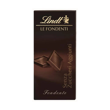 Dark chocolate without added sugar LINDT Fondente, 100g
